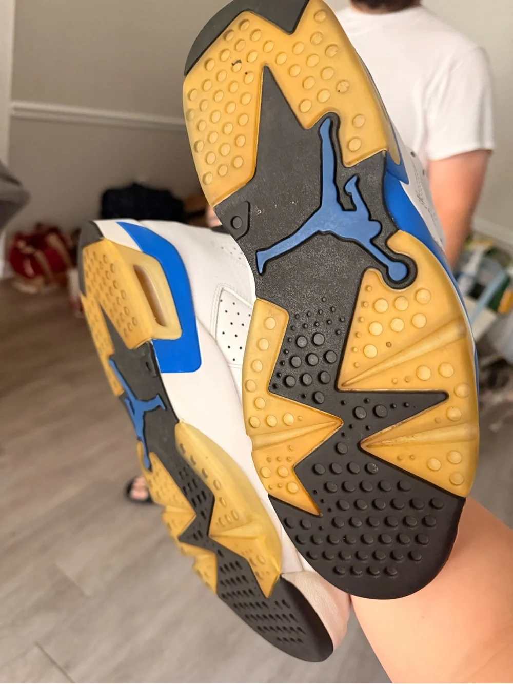 Men's Sport Blue 6 Jordans